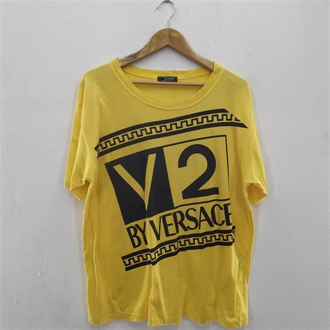 versace white tees|gianni Versace t shirt.